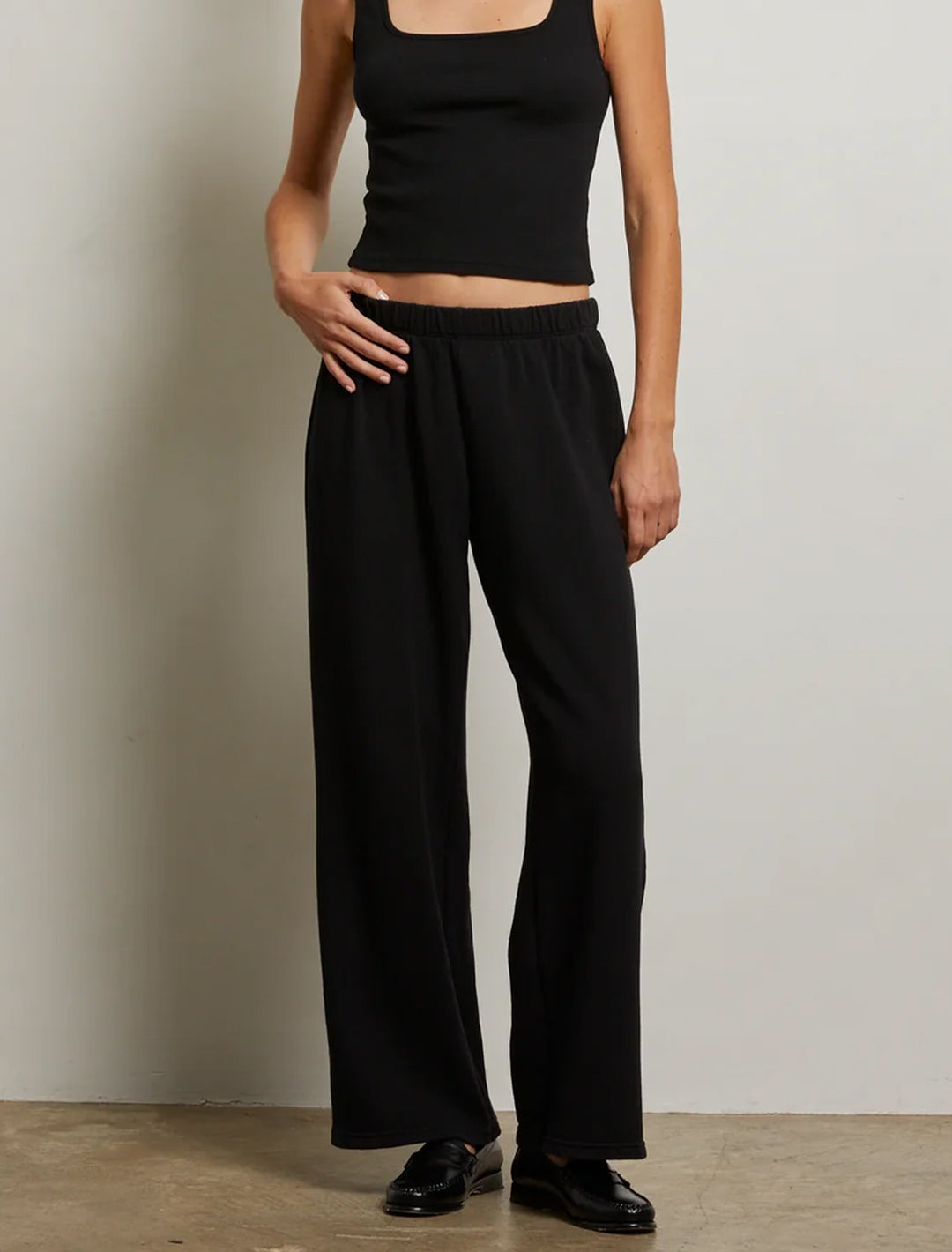 nora pant in true black