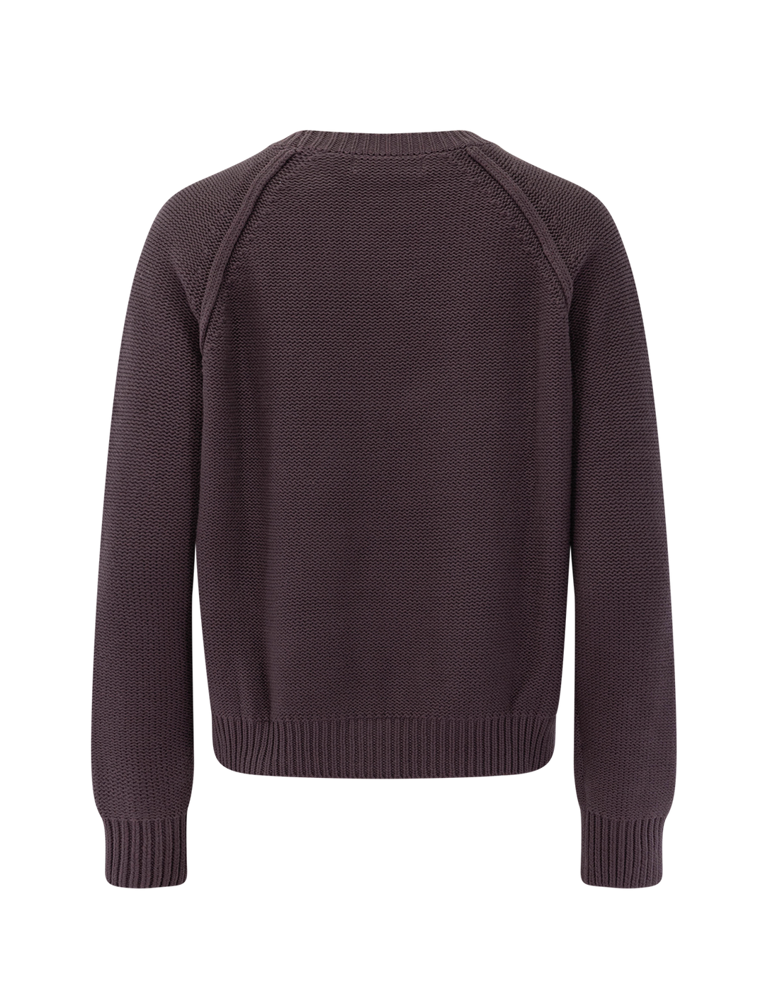 evie crewneck sweater in cocoa