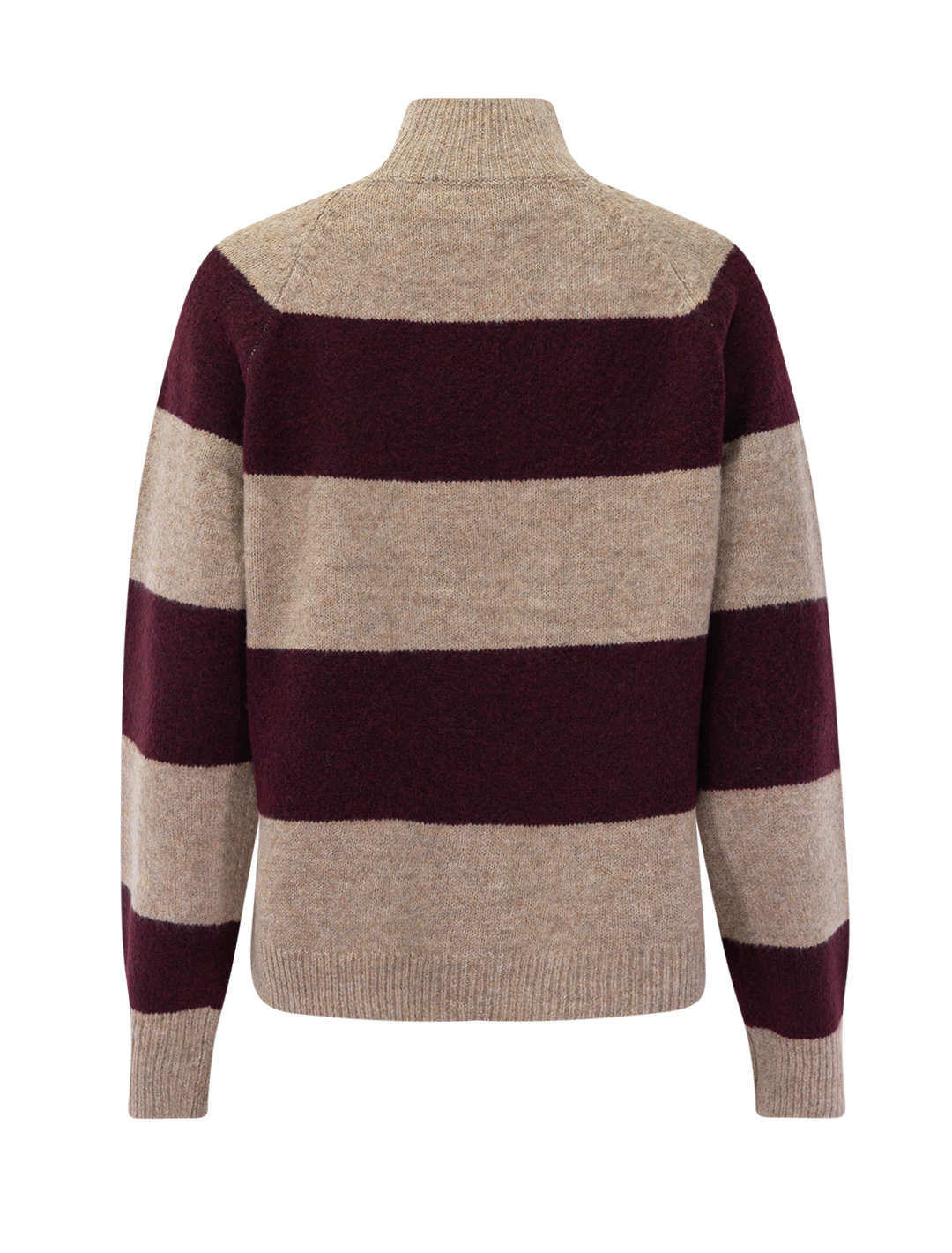edison sweater in pinot stripe