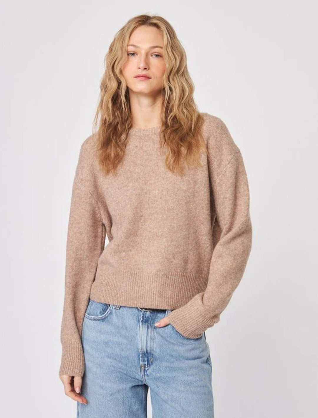 wilfred sweater in latte