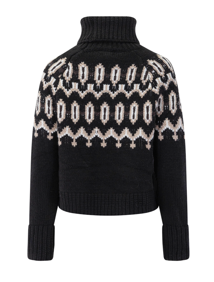 ruthie sweater in black diamond