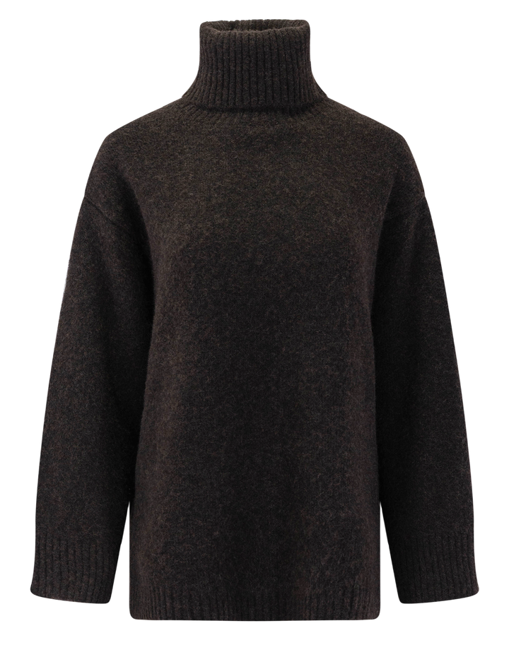 mavis turtleneck in mocha