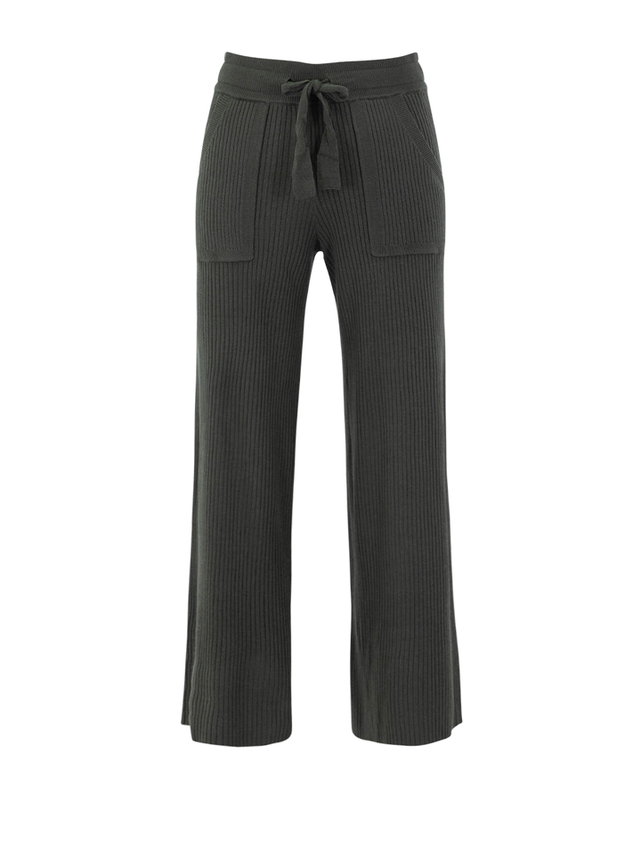 george rib pant in green spruce