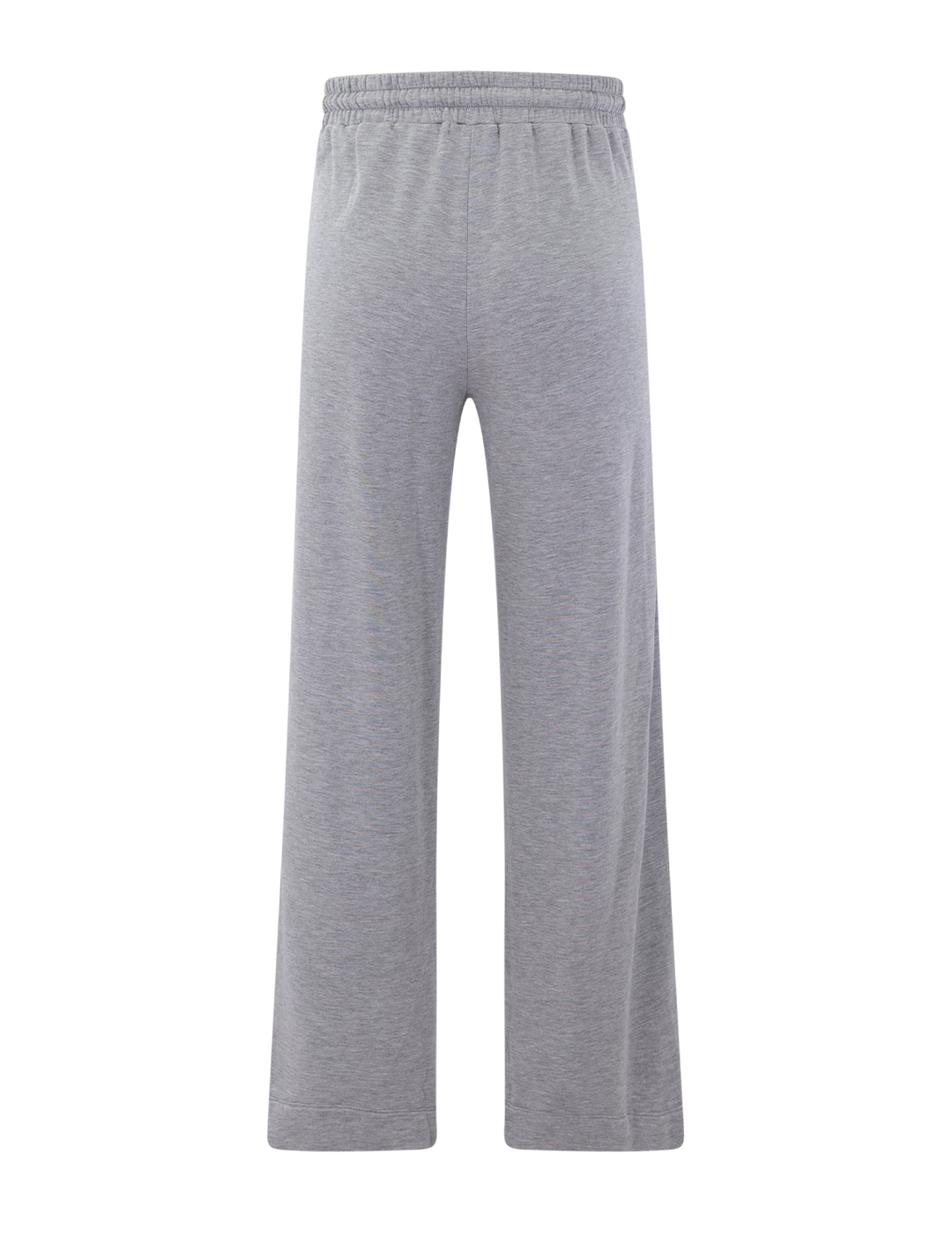 softest fleece drawstring pant in heather grey