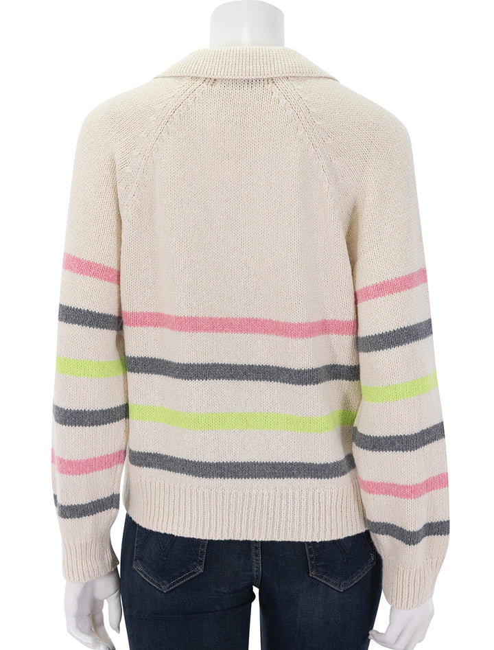 berkeley sweater polo in multi stripe