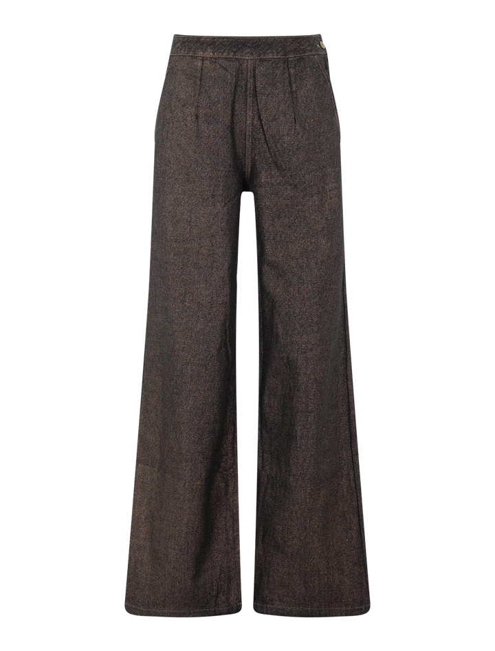 copper denim pant