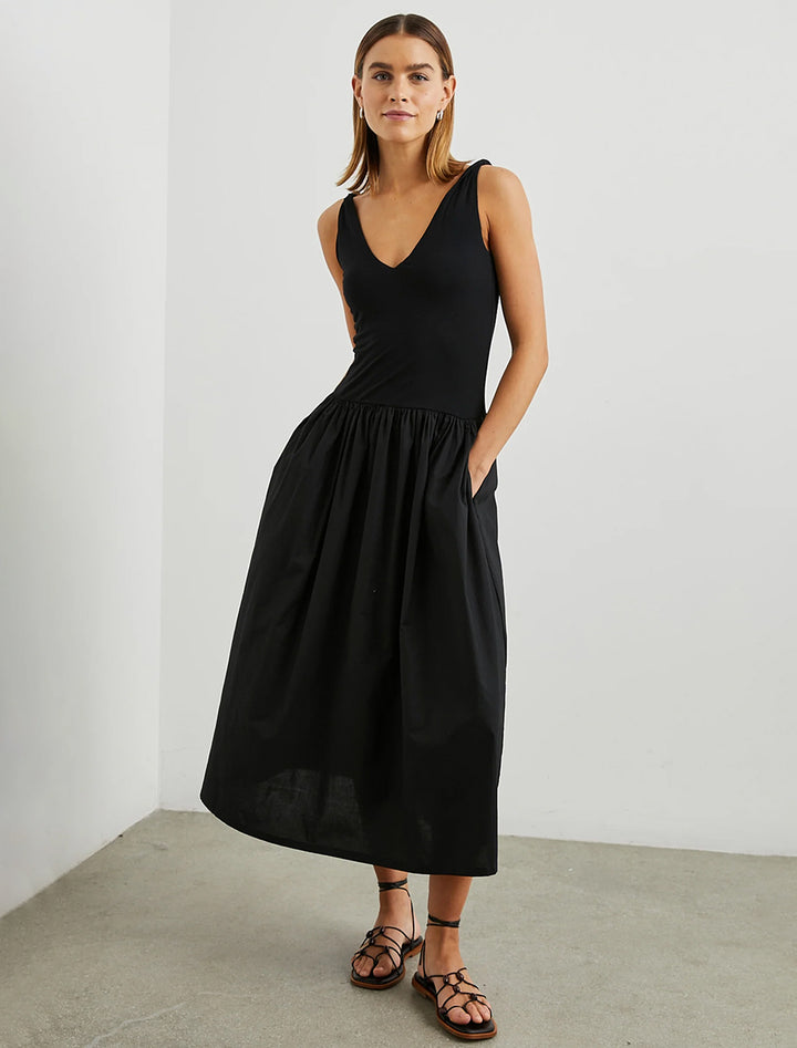 franca dress in black