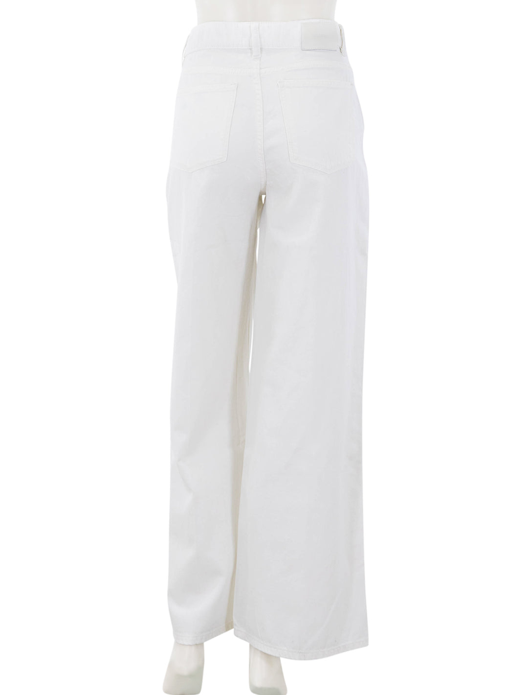 isabel wide leg in white