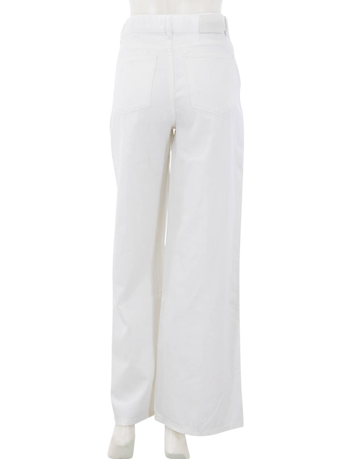 isabel wide leg in white