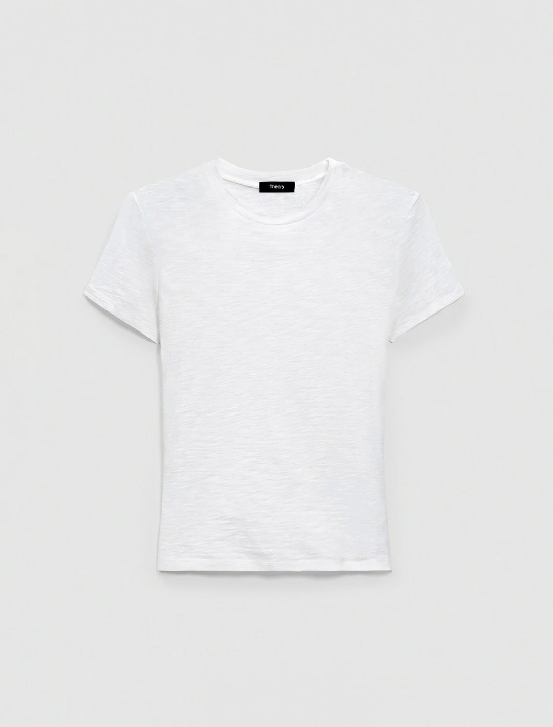 tiny tee slub in white