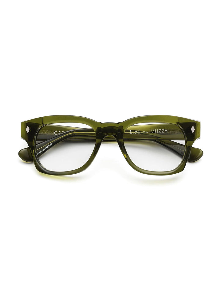 muzzy in heritage green
