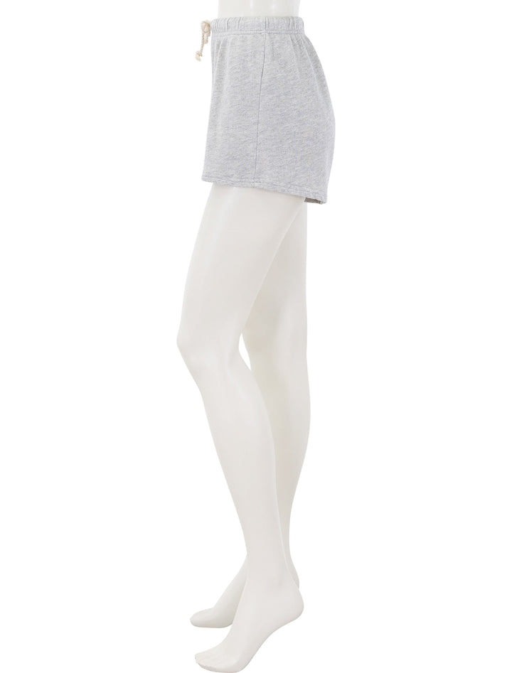 layla shorts in heather grey