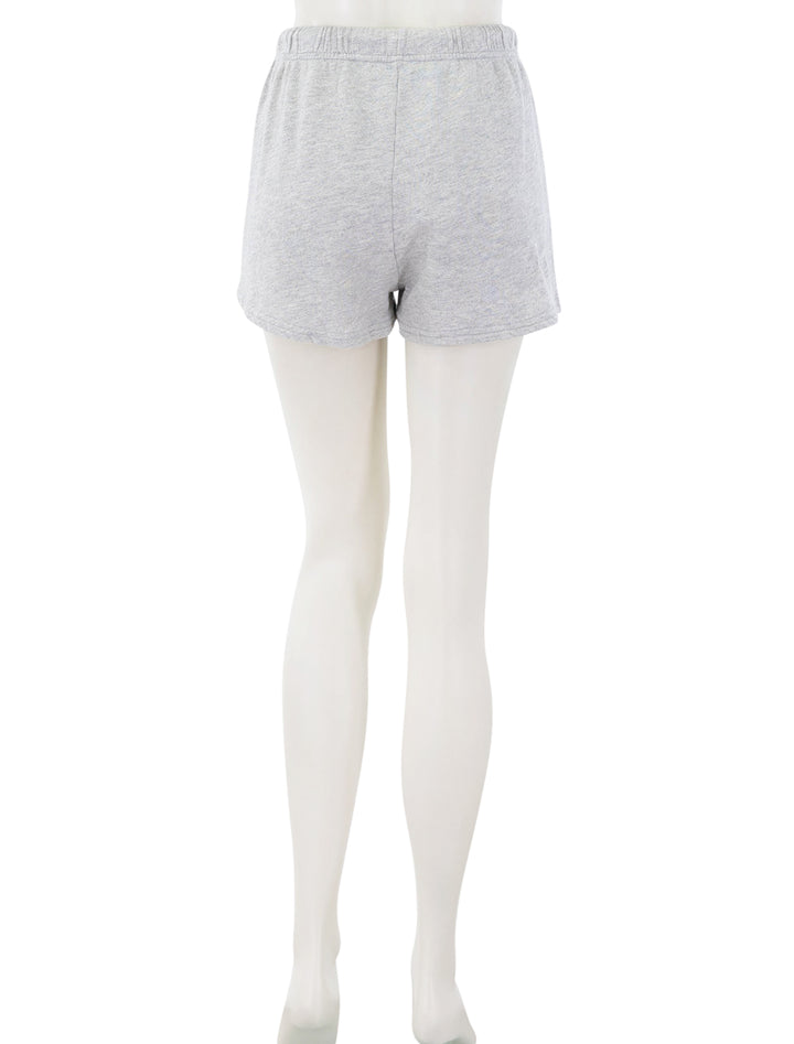 layla shorts in heather grey
