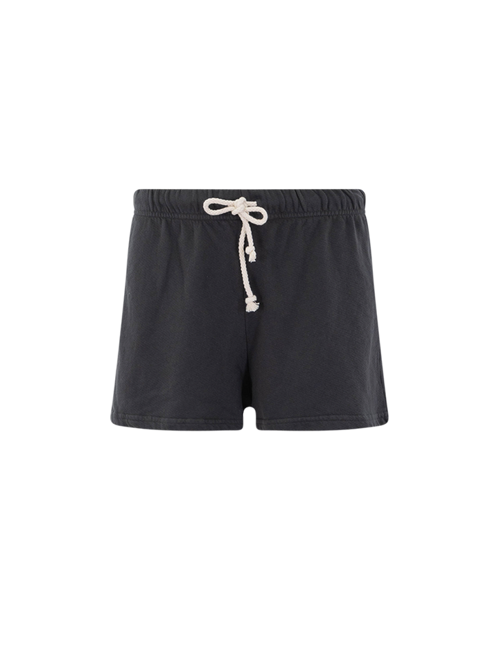 layla sweatshorts in vintage black
