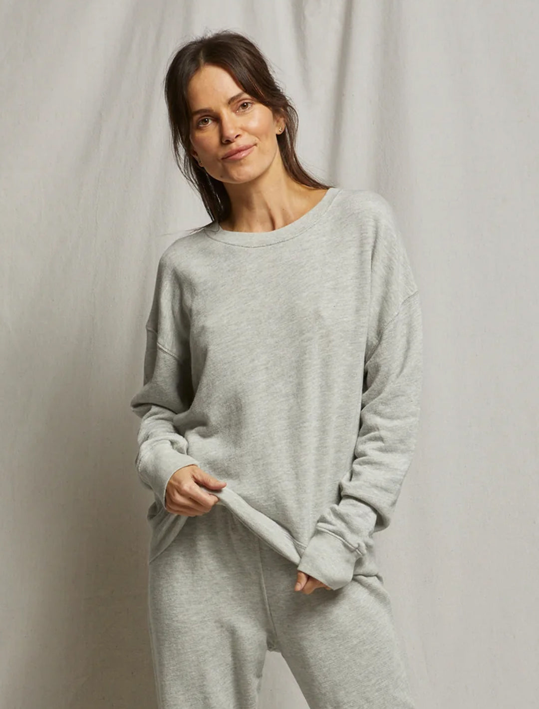 tyler sweatshirt in heather grey