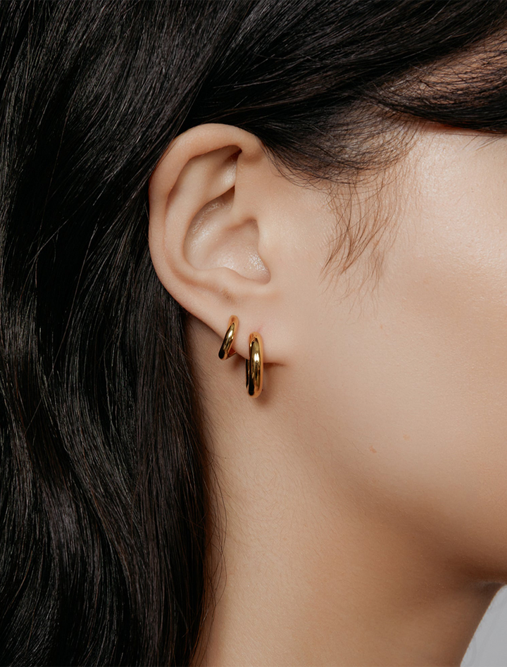 super katerina double hoops