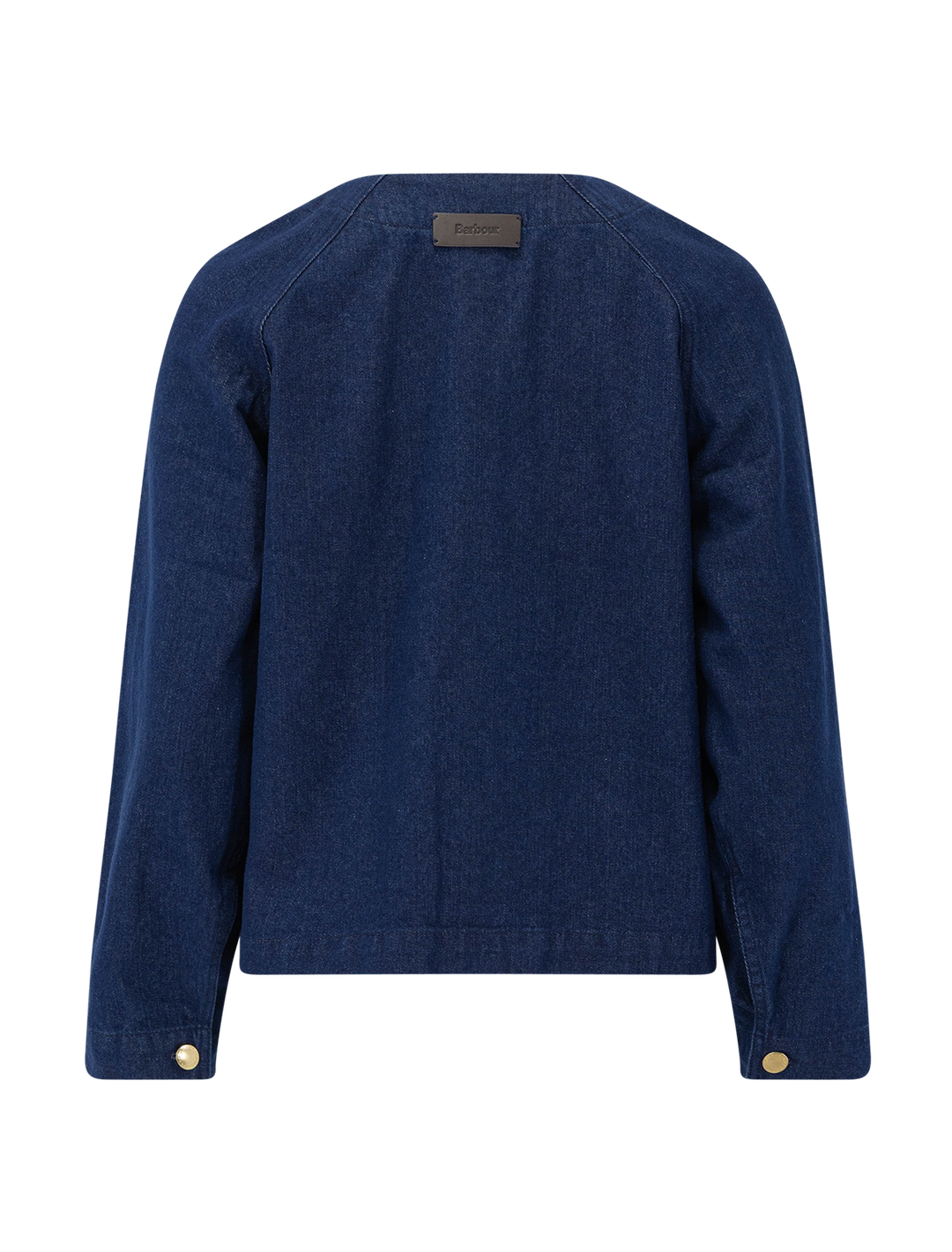 saima denim zip up overshirt