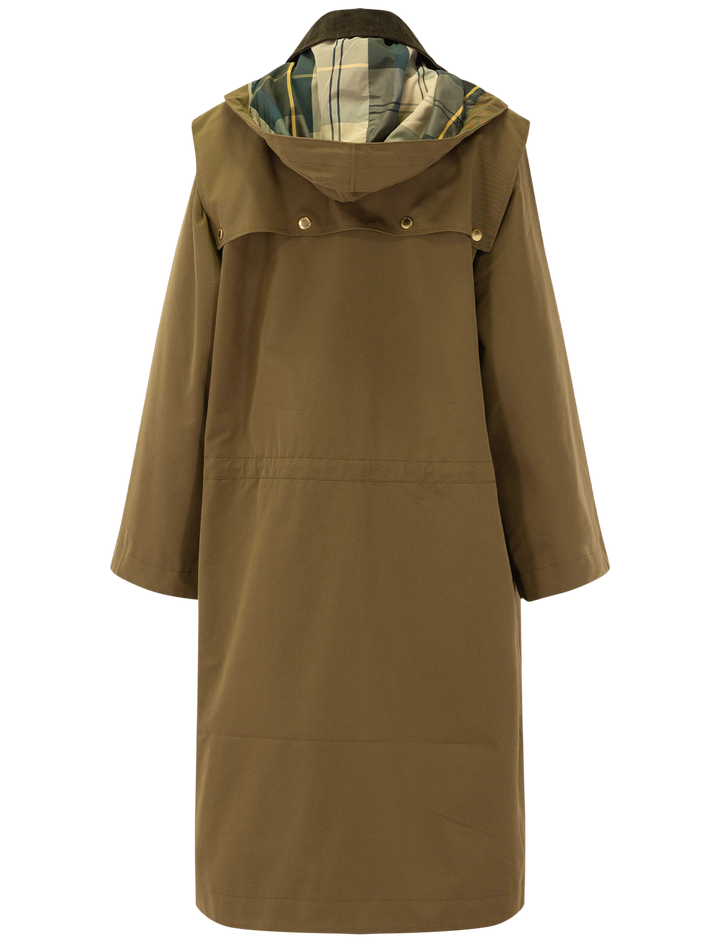 bilsdale showerproof jacket in golden olive