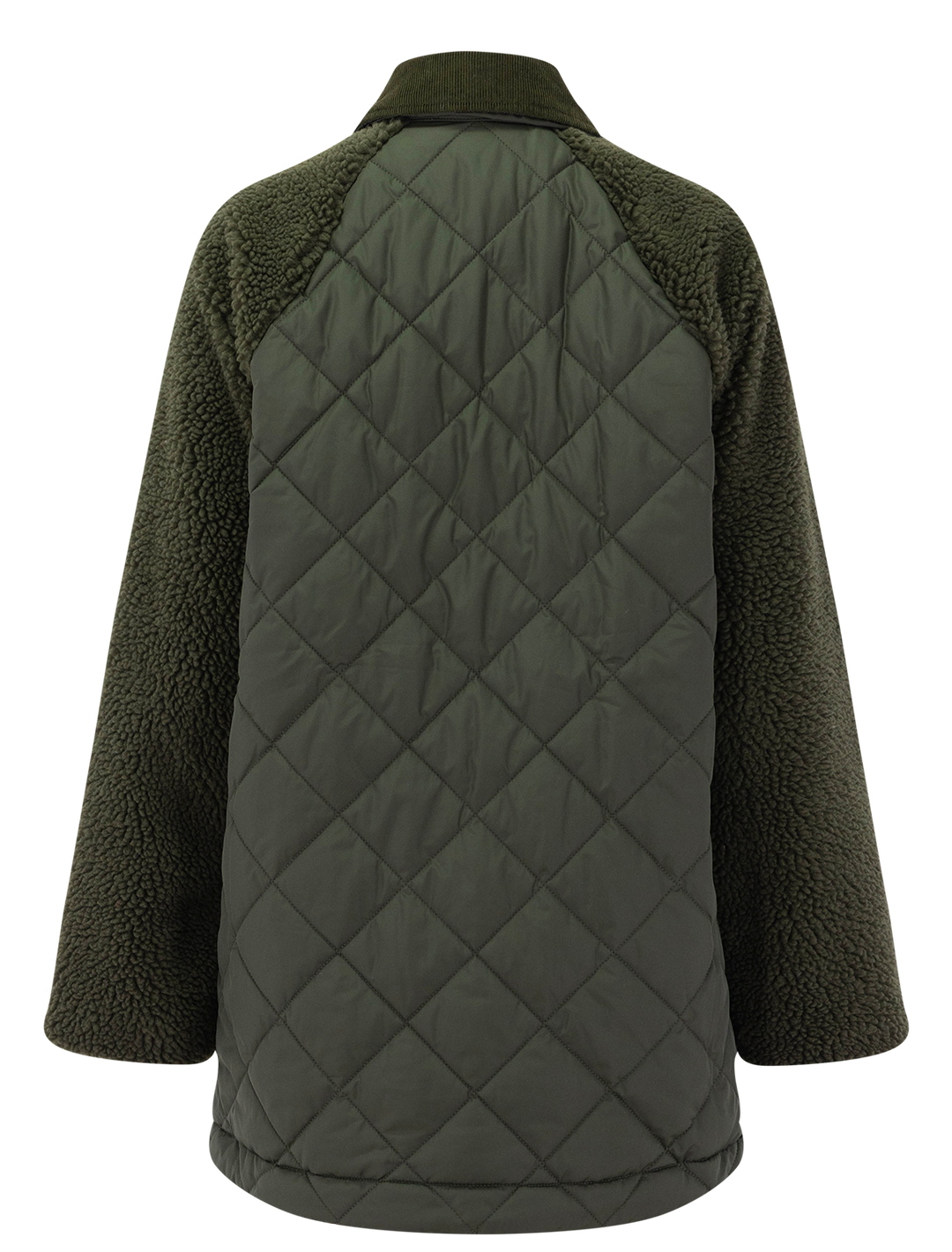 barden quilted jacket in olive