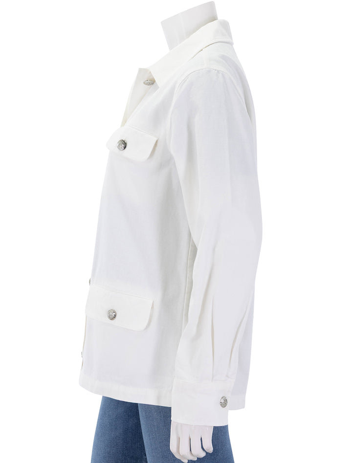corey jacket in ecru