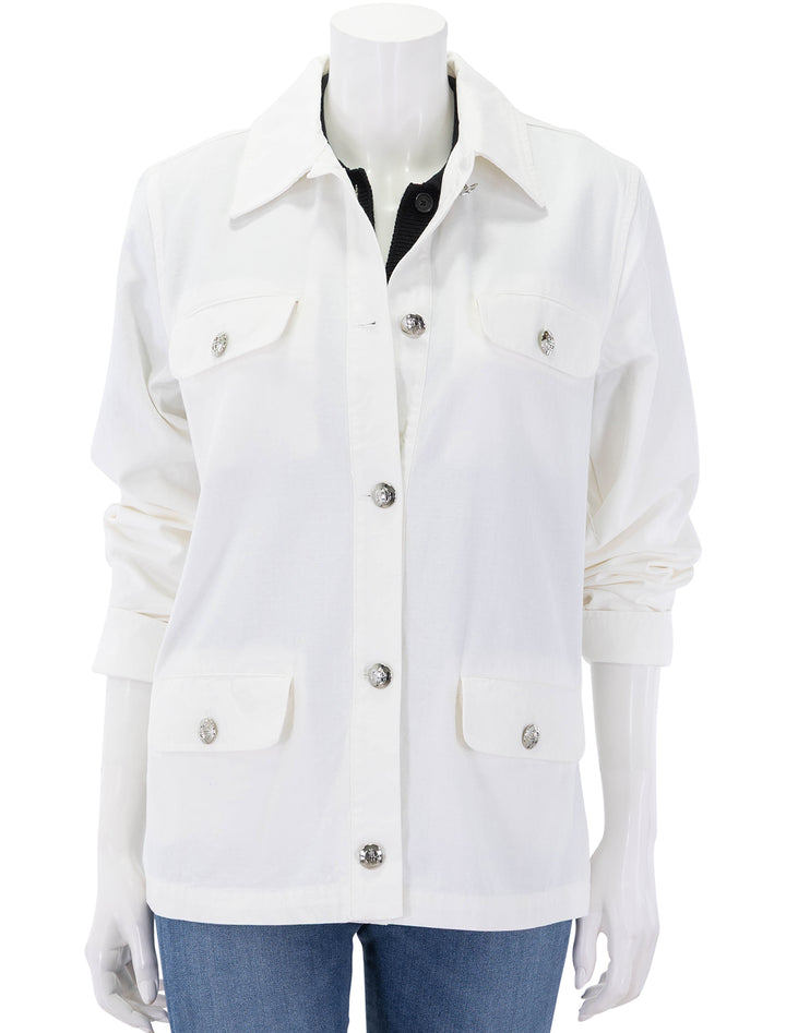 corey jacket in ecru