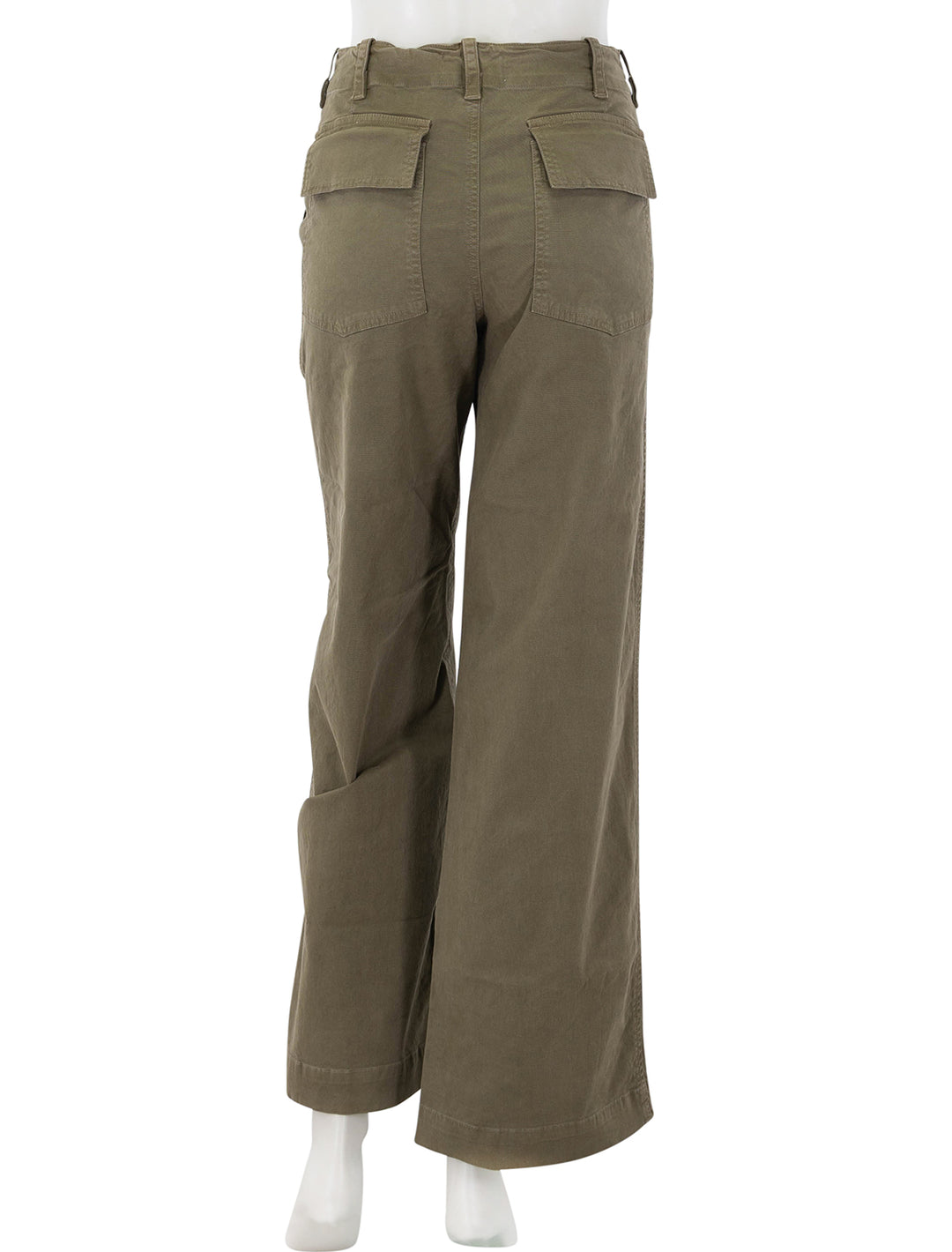 leon boy pant in military green