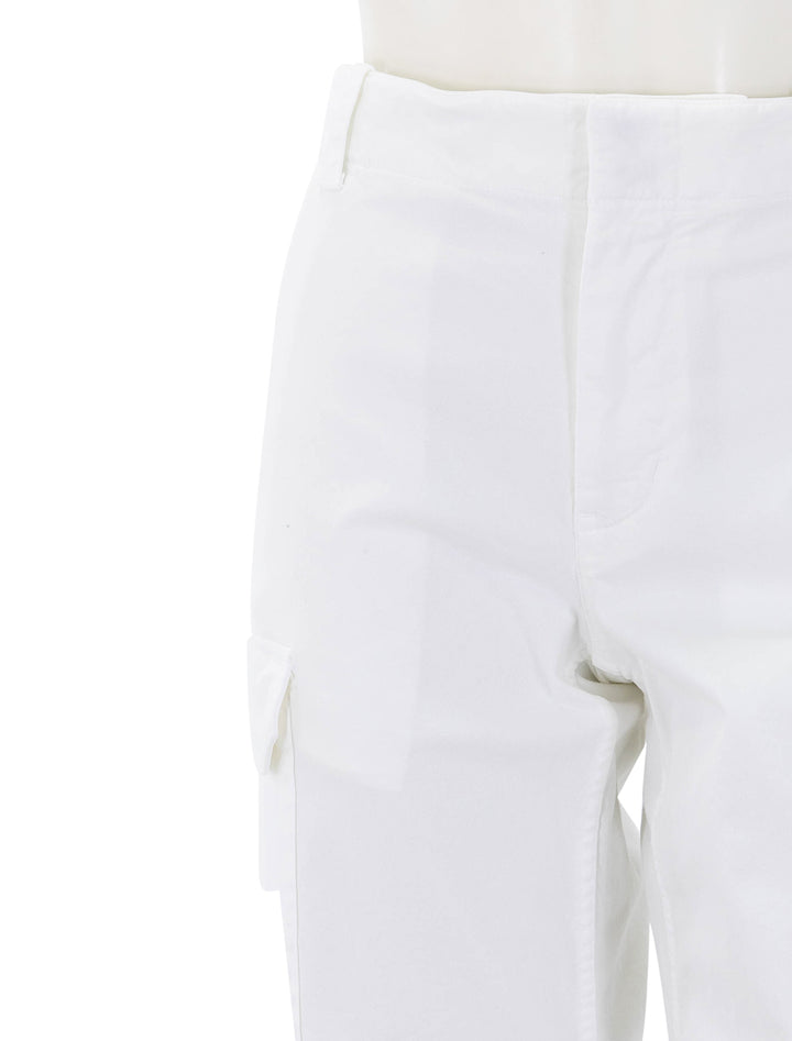 leofred cargo pant in white