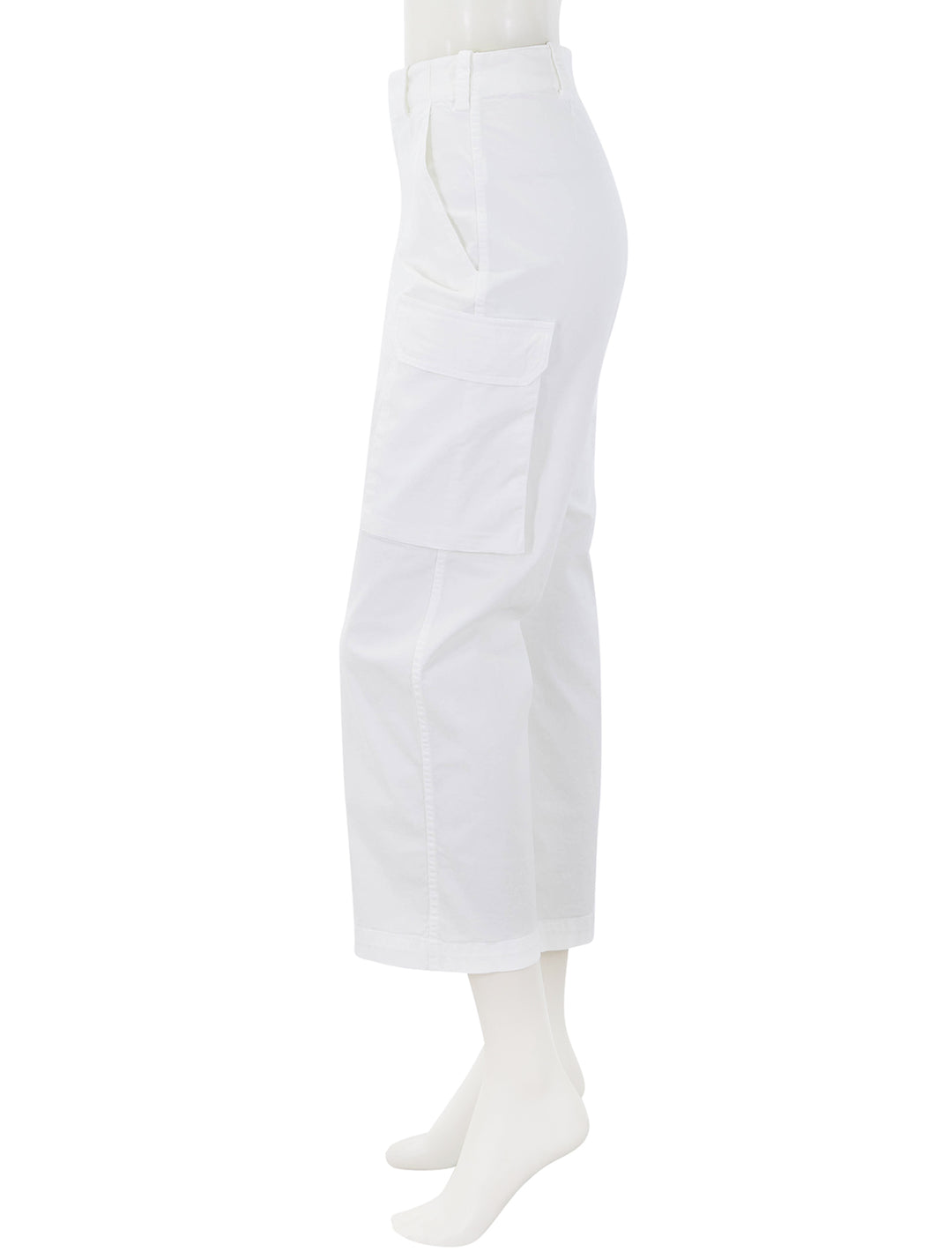 leofred cargo pant in white