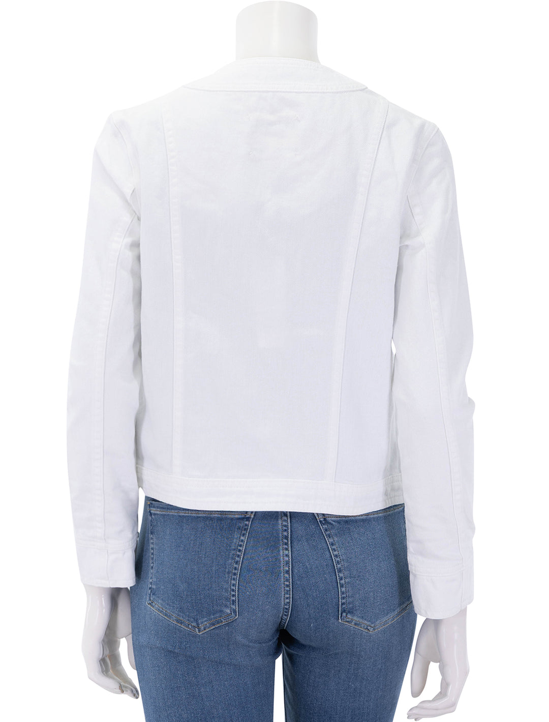 yari jacket in white