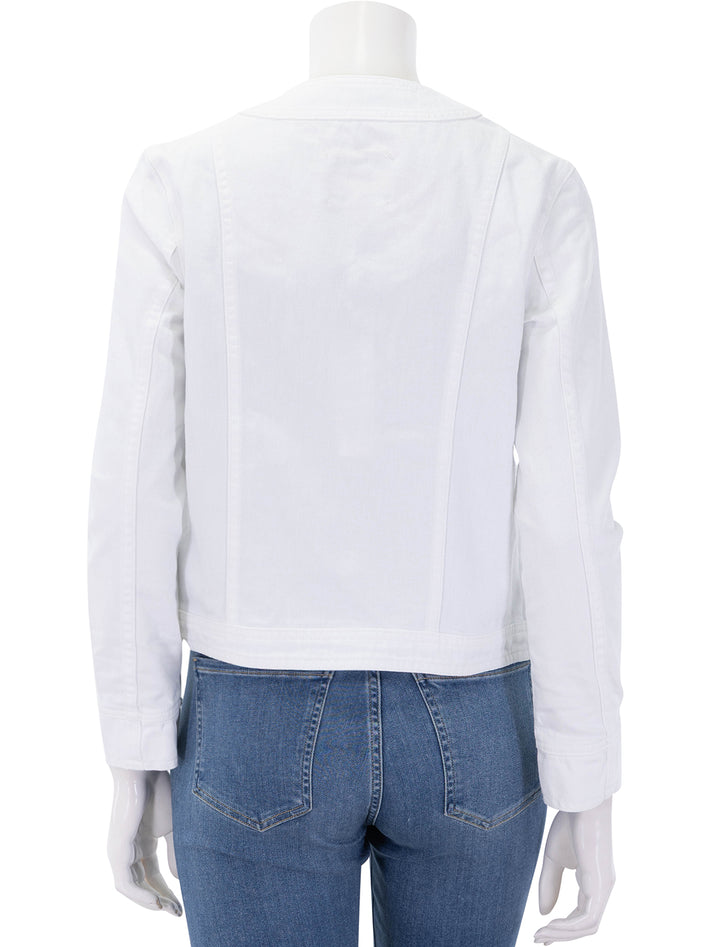 yari jacket in white