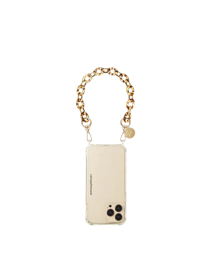 cassy ecaille marron strap
