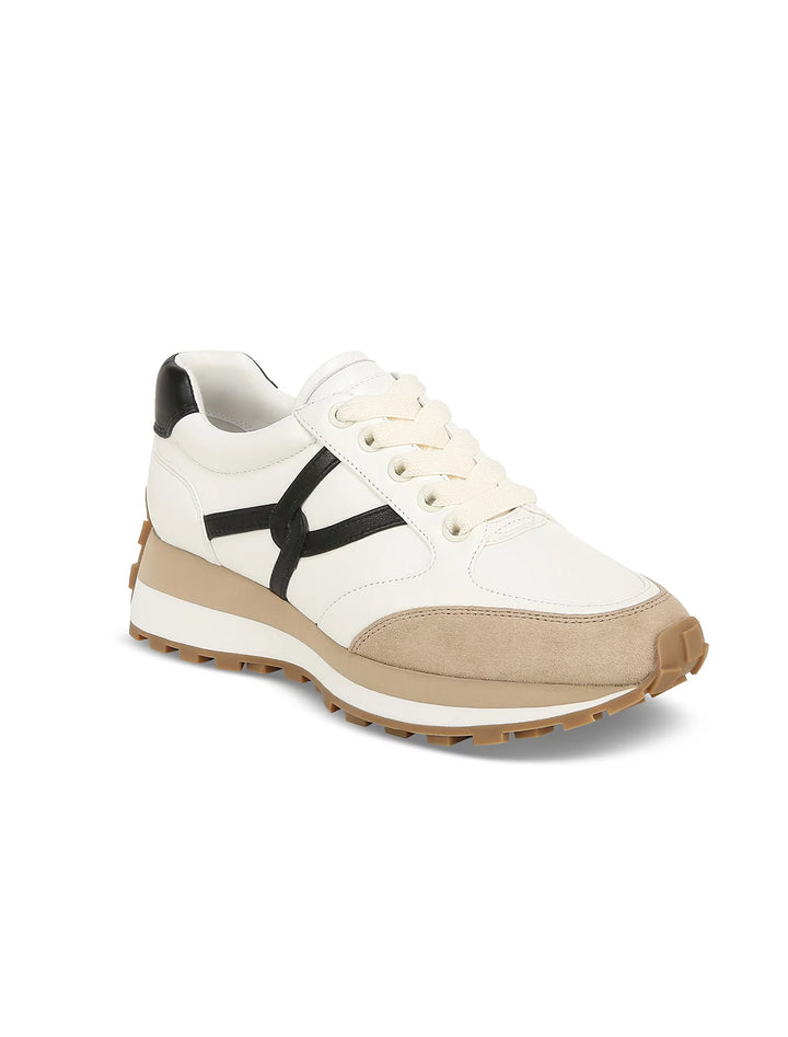 valentina sneakers in coconut and black