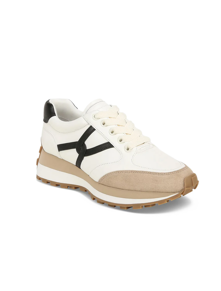 valentina sneakers in coconut and black