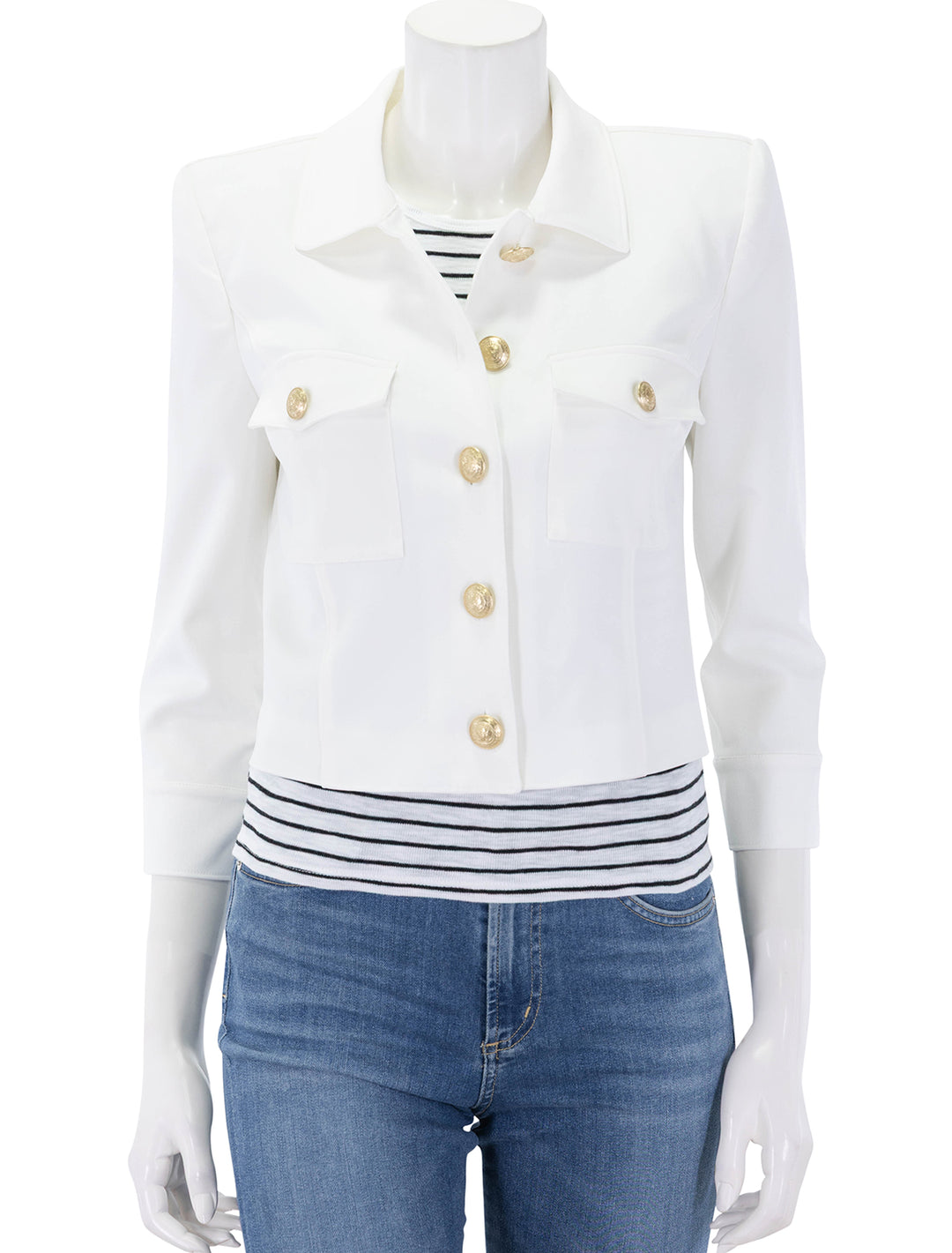 kumi jacket in white