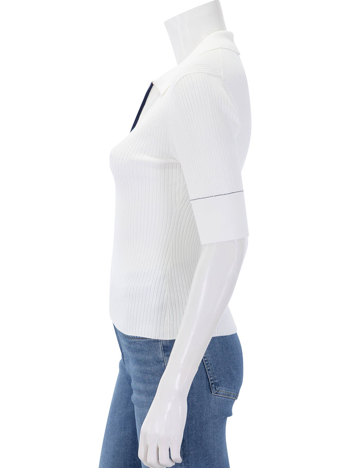 half zip polo sweater