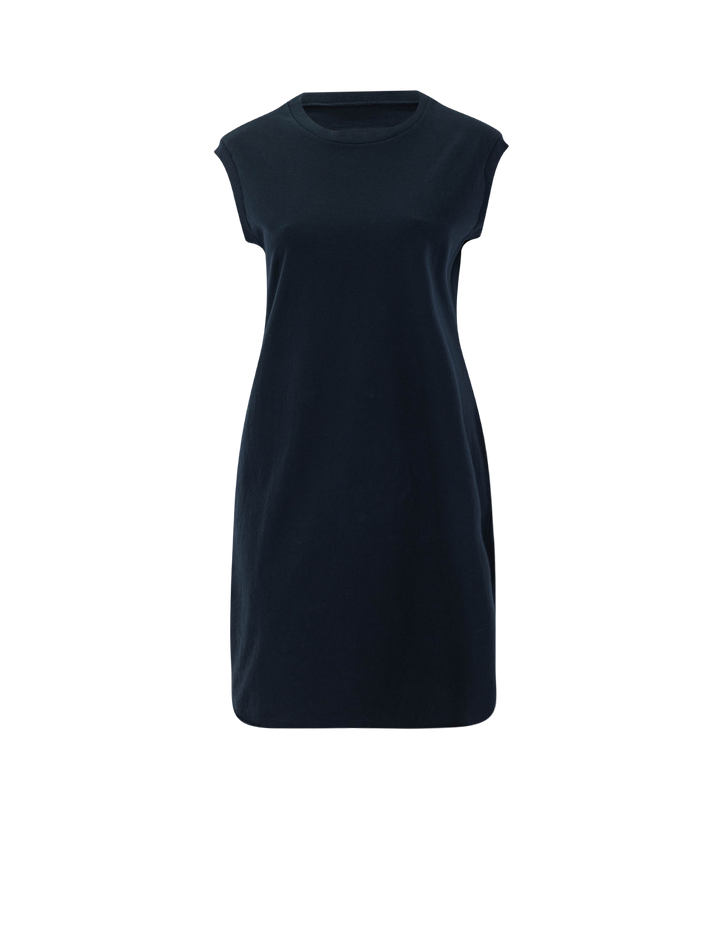 mini cory muscle tee dress in british royal navy