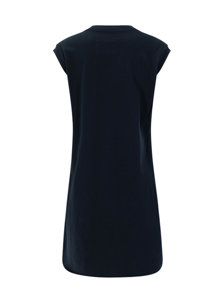 mini cory muscle tee dress in british royal navy
