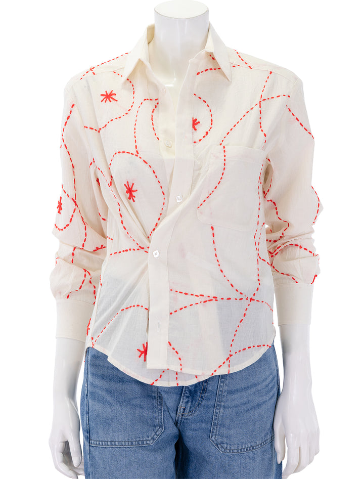 the daily shirt in estrella handstitch