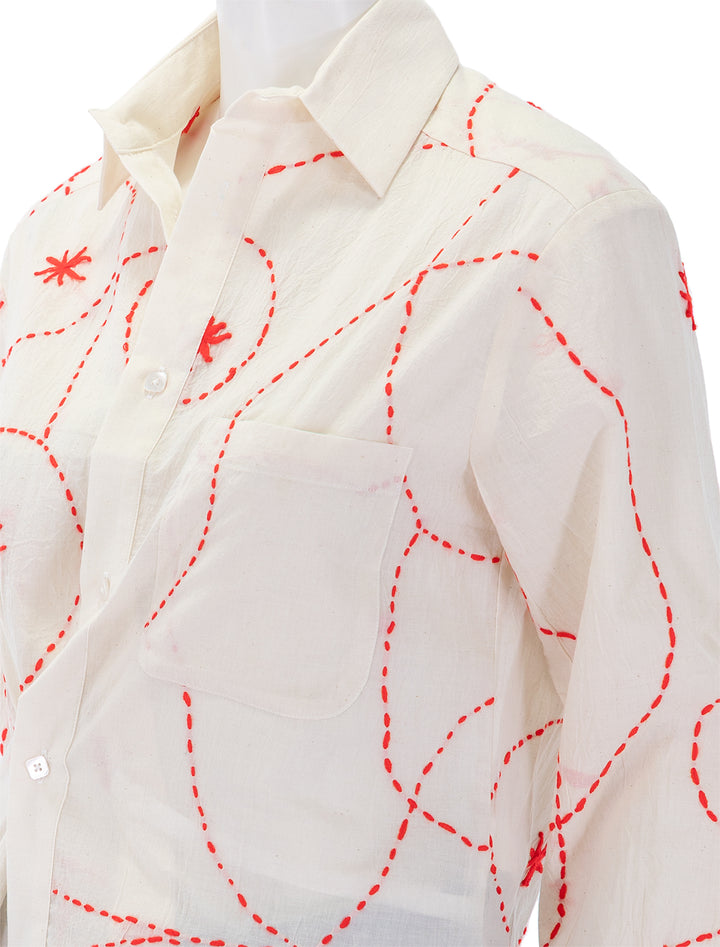 the daily shirt in estrella handstitch
