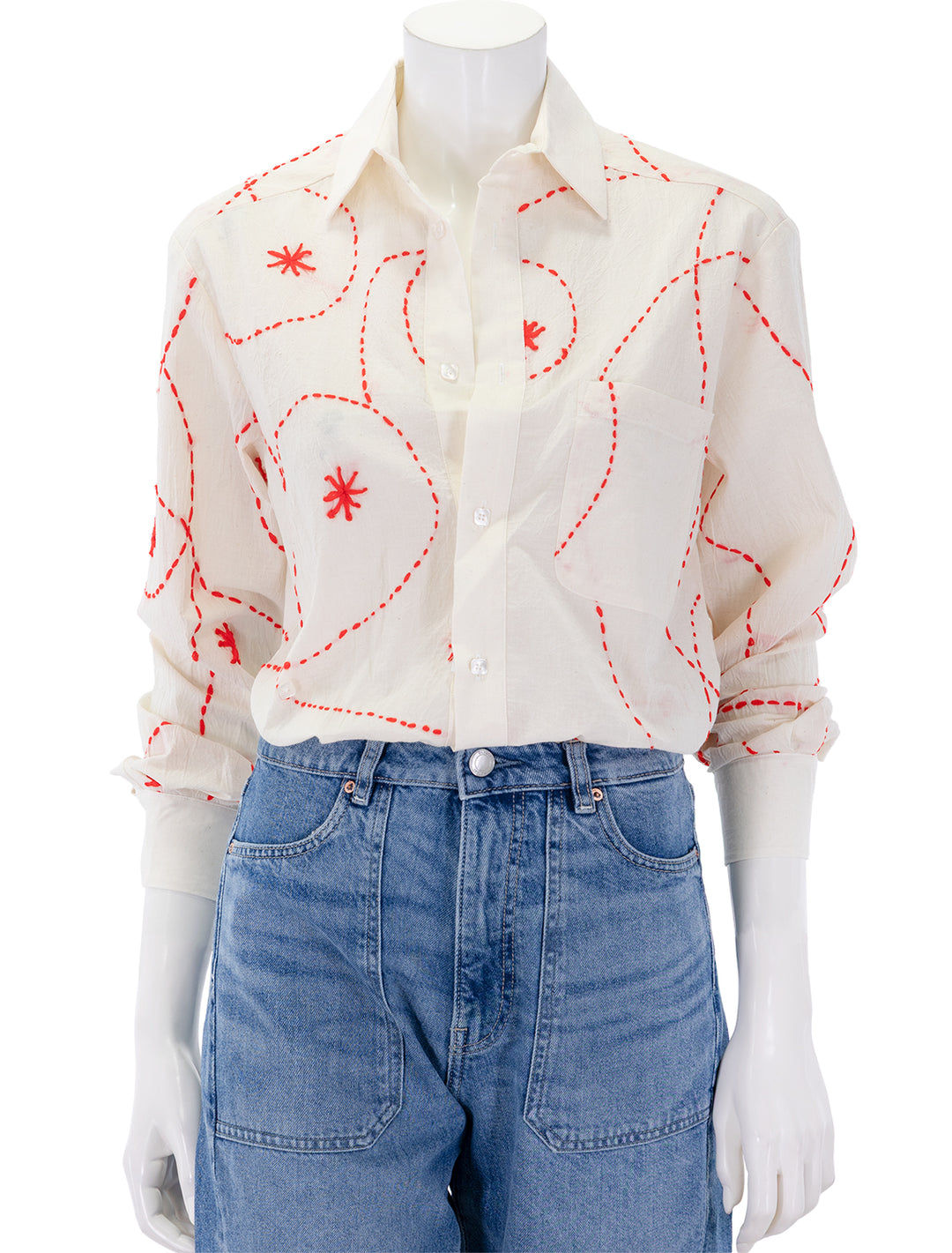 the daily shirt in estrella handstitch