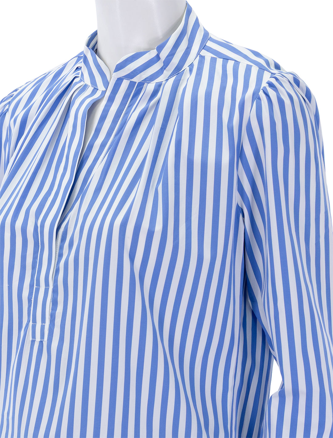 the puff shirt in cabana stripe