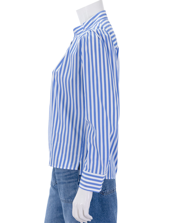 the puff shirt in cabana stripe