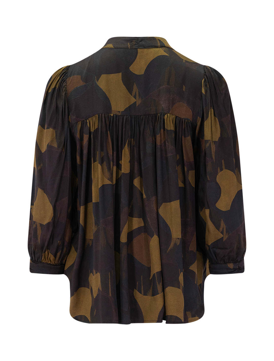 lylist blouse in moss utamika