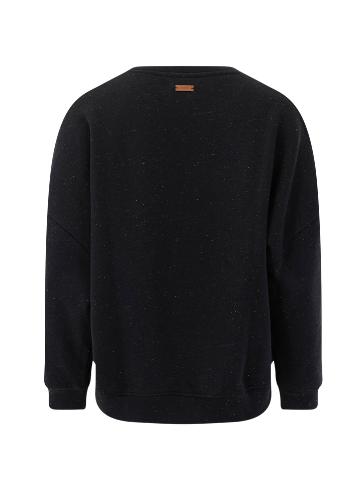 chebbi pullover sweatshirt in black granit