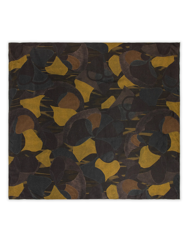 moss utamika silk scarf