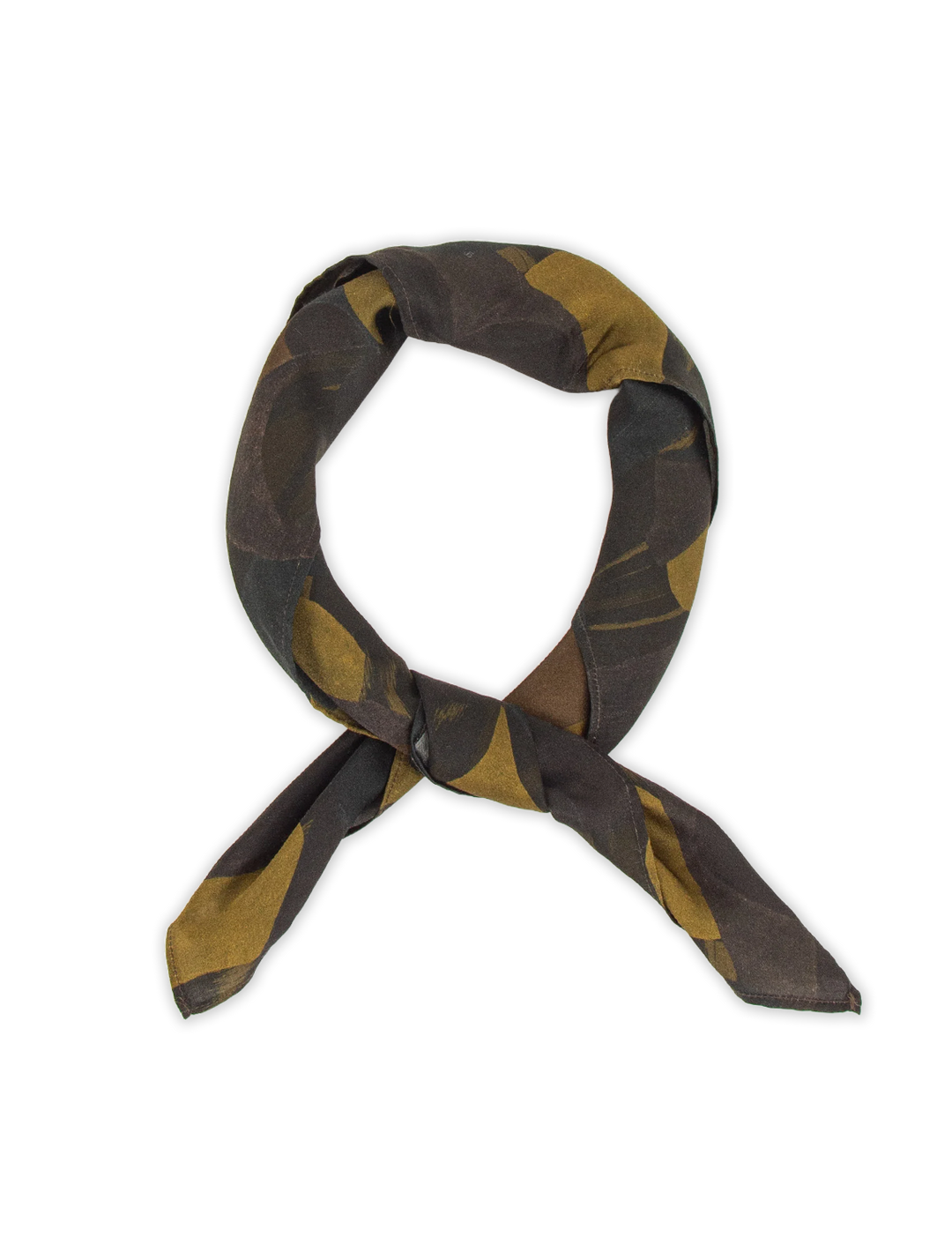 moss utamika silk scarf