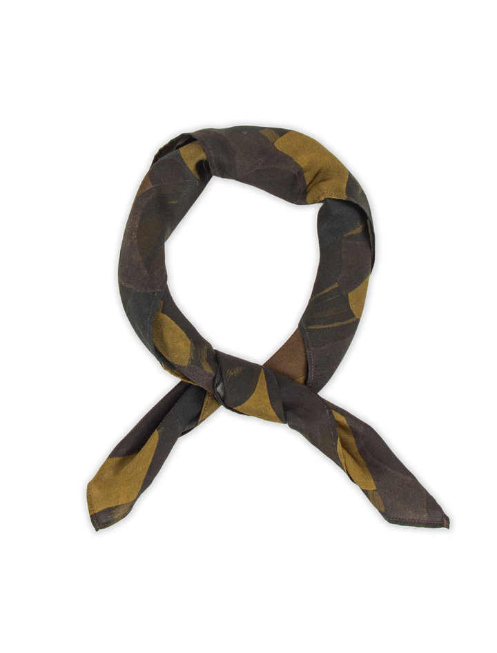 moss utamika silk scarf
