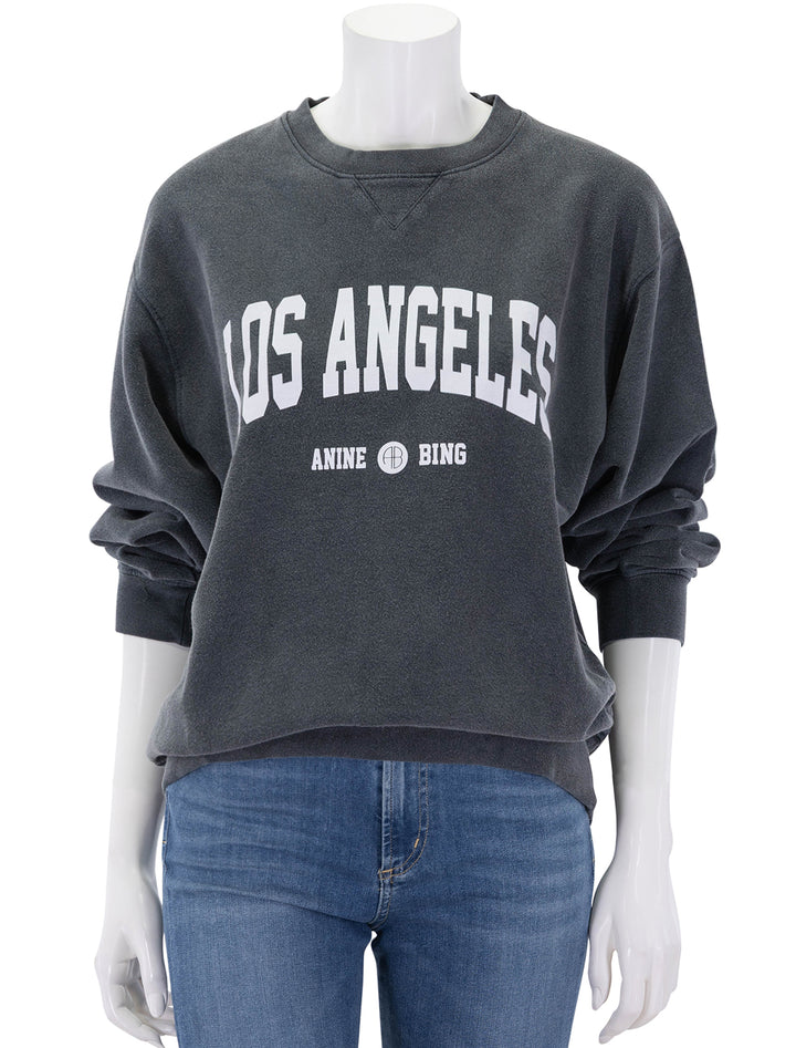 ramona sweatshirt los angeles in washed black