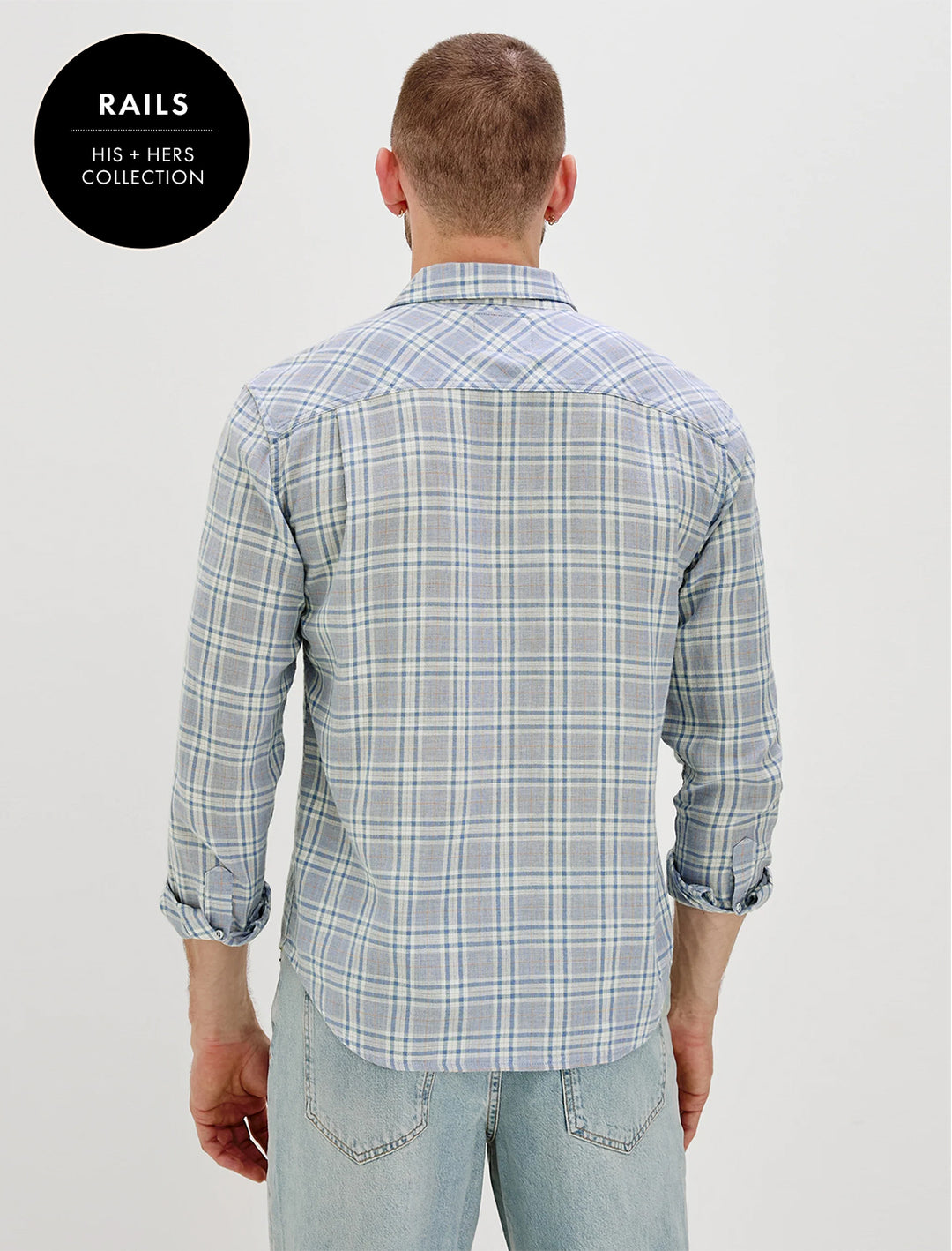 men's wyatt shirt in bluefin coral (4)