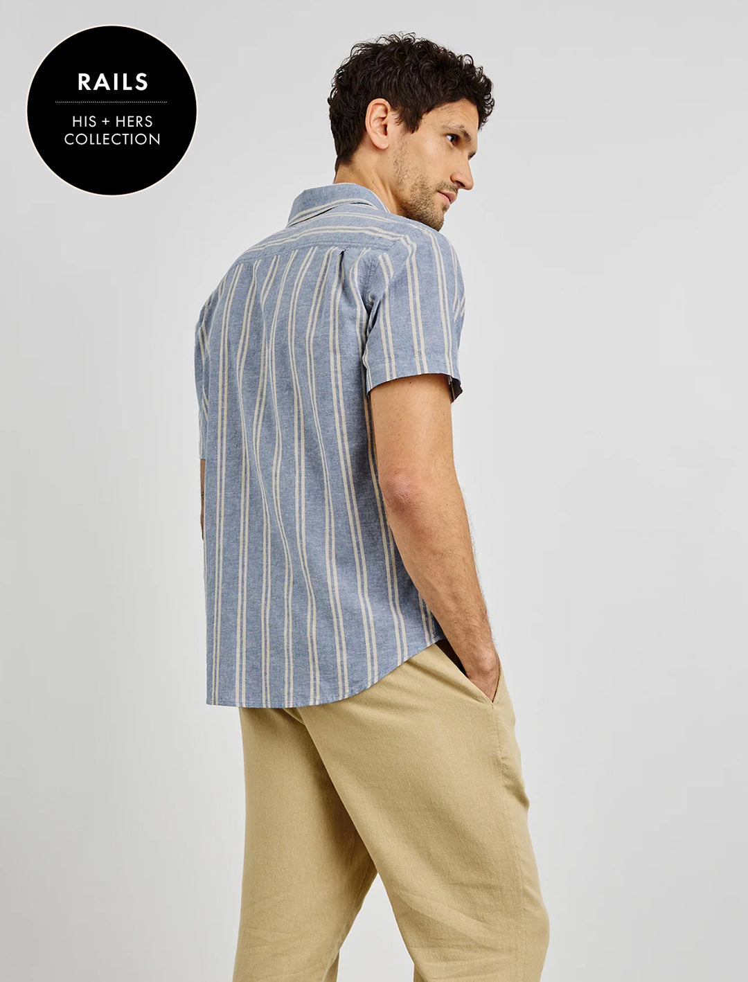 men's wilder shirt in chambray butter (4)